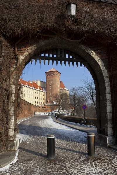 Portcullis - Wawal Castle - Krakow - Poland — Stock Photo, Image