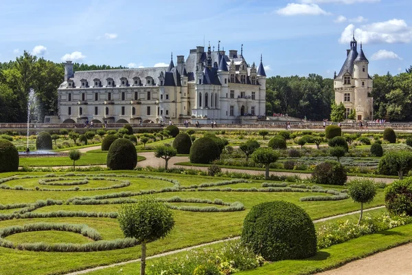 Το Chateau de chenonceau - κοιλάδα του Λίγηρα - Γαλλία. — Φωτογραφία Αρχείου