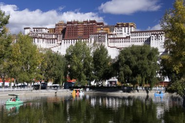 Potala Palace - Lhasa - Tibet Autonomous Region of China clipart