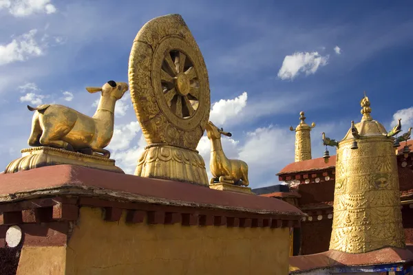 Jokhang 사원-라싸-티베트 — 스톡 사진