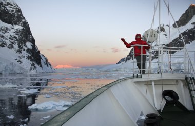 Lamaire Channel - Antarctica clipart