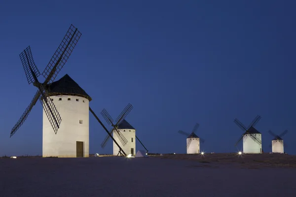 Molinos de viento de La Mancha - España —  Fotos de Stock