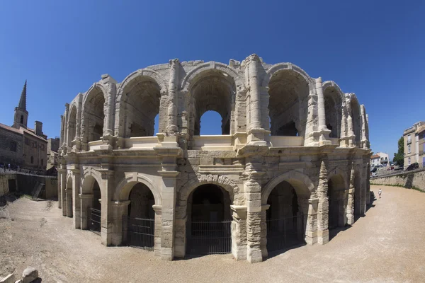 Romersk amfiteater - arles - södra Frankrike — Stockfoto