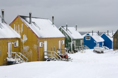 Ittoqqortoormiit - Scoresbysund - Greenland clipart