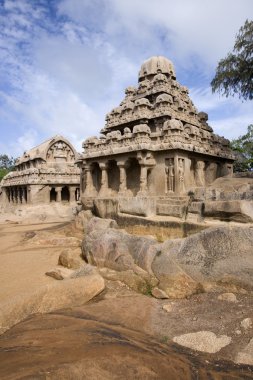 panch rathas - mamallapuram - Hindistan