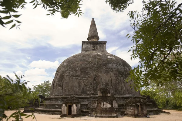 Dagoba w polonnaruwa w sri lanka — Zdjęcie stockowe