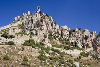 St. hilarion Kalesi - Kuzey Kıbrıs Türk Cumhuriyeti