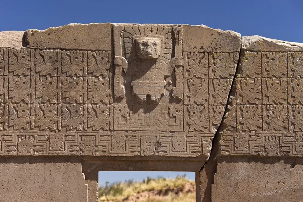 Tiwanaku - la paz - Bolivya — Stok fotoğraf