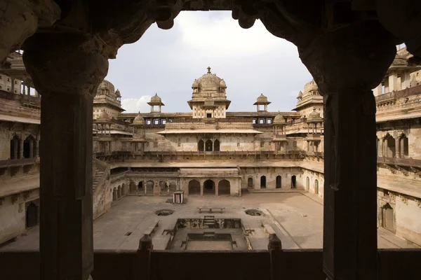 Jahangir mahal - orchha - Indie — Zdjęcie stockowe