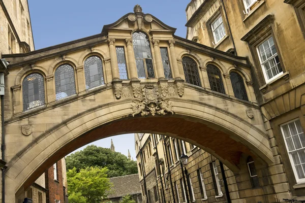 Puente de los Suspiros Oxford Inglaterra — Foto de Stock