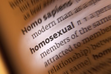homoseksüel - sözlük tanımı