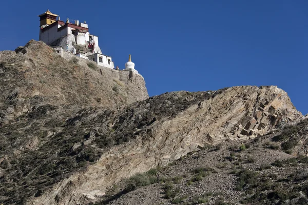 Yambulagang μοναστήρι στο Θιβέτ — Φωτογραφία Αρχείου