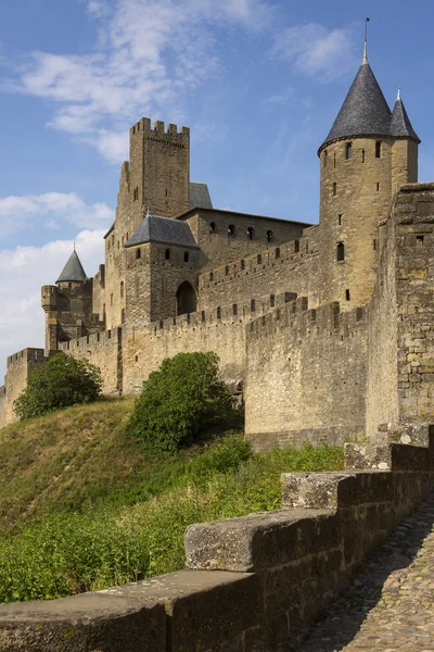 Carcassonne Fortress - France — Stock Photo, Image