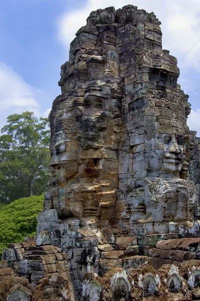 Templo de Bayon Angkor Wat Camboya — Foto de Stock
