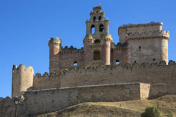 Turegano zamek w pobliżu segovia - Hiszpania — Zdjęcie stockowe