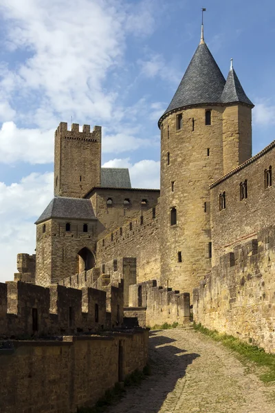 Carcassonne Citadela - Francie — Stock fotografie