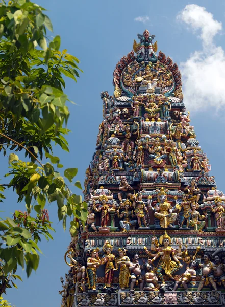 Templo Hindu - Singapura — Fotografia de Stock