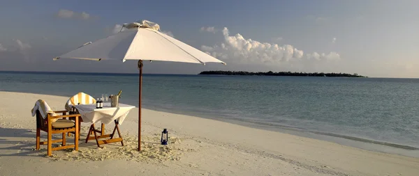 Vacanza di lusso - Le Maldive — Foto Stock