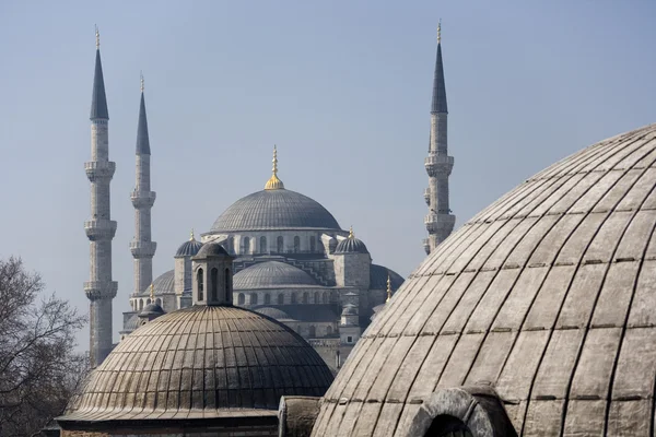 蓝色清真寺-伊斯坦布尔-土耳其 — 图库照片