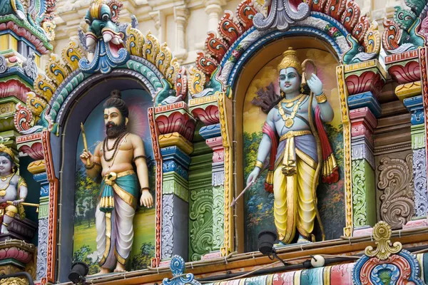 Sri krishnan hinduistischer Tempel - singapore — Stockfoto