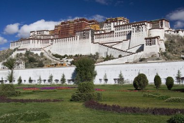 Potala Palace - Lhasa - Tibet clipart