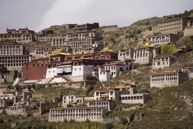 Ganden Monastery - Tibet clipart