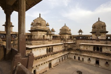 Cihangir mahal - orchha - Hindistan