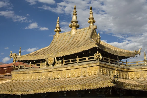 Jokhang tapınak - lhasa - tibet — Stok fotoğraf