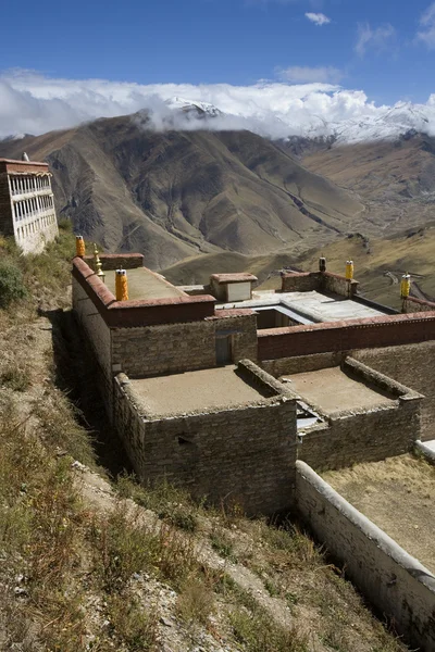 Ganden Monastary - Тибет — стокове фото