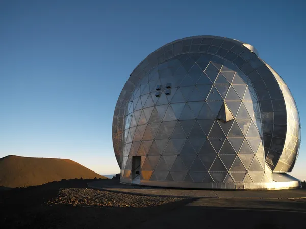 Obserwatorium astronomiczne - mauna kea - Hawaje — Zdjęcie stockowe