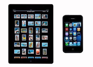 Apple iPad2 - iphone4 clipart