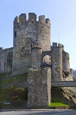 Conwy Castle - Conwy - Wales clipart
