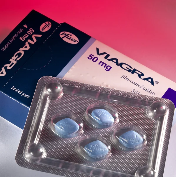 Tablet viagra-erektivní dysfunkce — Stock fotografie