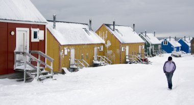 Ittoqqortoormiit - Scoresbysund - Greenland clipart
