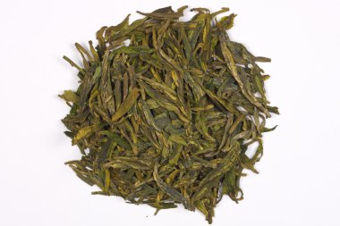 Çin yeşil çay - izole