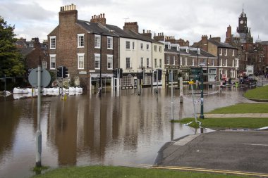 York Floods - Sept.2012 - United Kingdom clipart