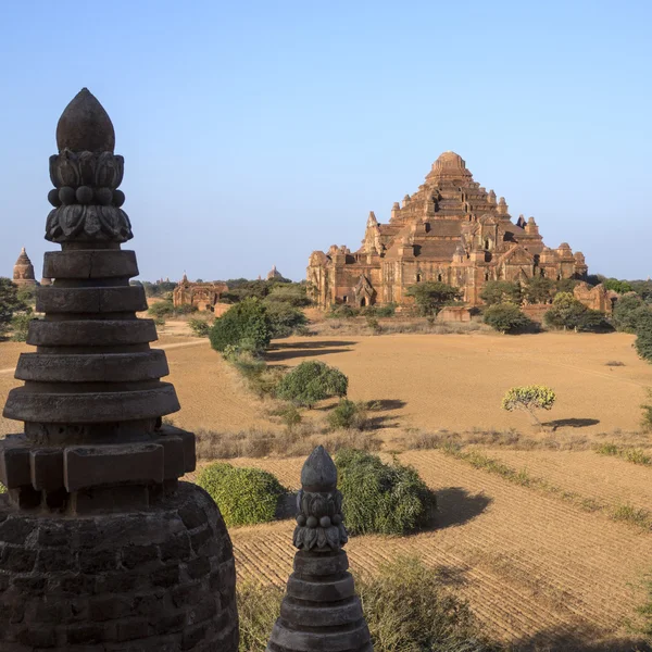 Dhammayangyi chrám - bagan - myanmar — Stock fotografie