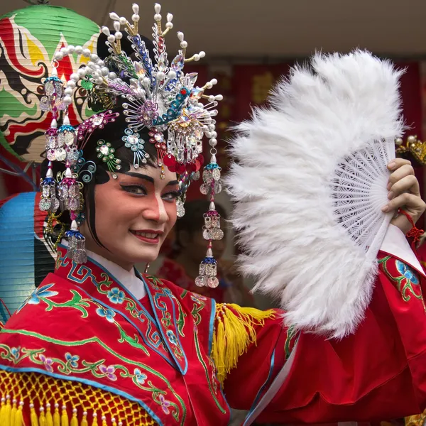 Celebrações do Ano Novo Chinês - Bancoc - Tailândia — Fotografia de Stock