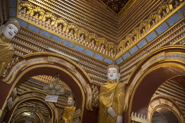 Myanmar paya - monywa - thambuddhei — Zdjęcie stockowe