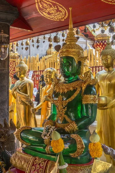 Doi suthep βουδιστικό ναό - Τσιάνγκ Μάι - Ταϊλάνδη — Φωτογραφία Αρχείου