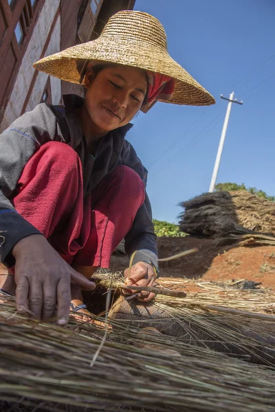 PaO Village - Stato Shan - Myanmar — Foto Stock