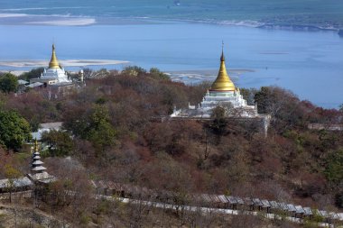 Irrawaddy nehir sagaing Hill - myanmar