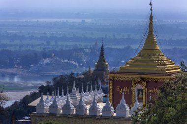 Irrawaddy nehir sagaing Hill - myanmar