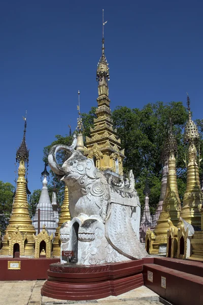 Complejo del Templo de Kakku - Estado de Shan - Myanmar —  Fotos de Stock