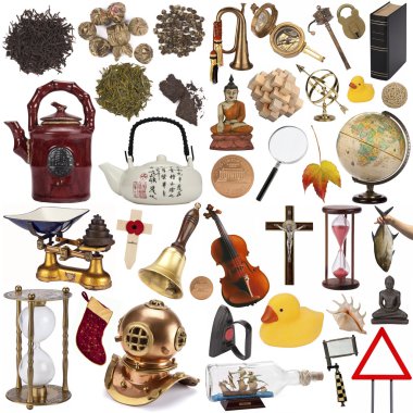 Objects for cut out - Isolated clipart