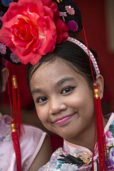 Celebrações do Ano Novo Chinês - Bancoc - Tailândia — Fotografia de Stock