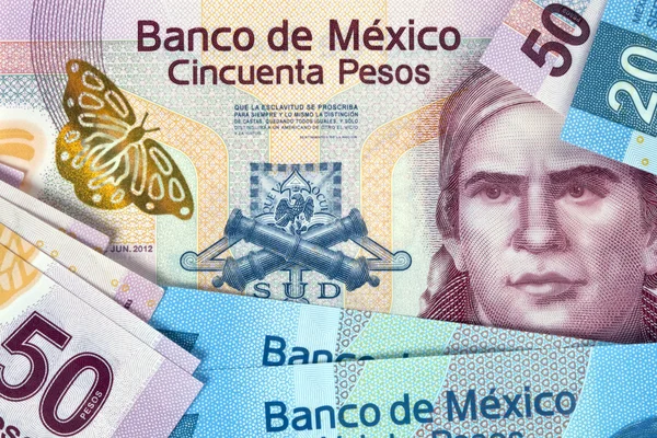 Banconote del Messico — Foto Stock