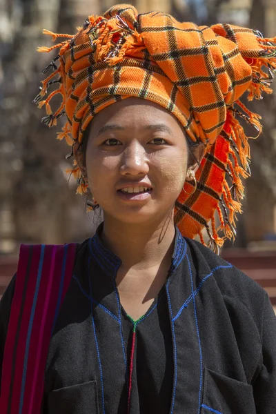 Žena pao - Šan stát - Myanmar (Barma) — Stock fotografie