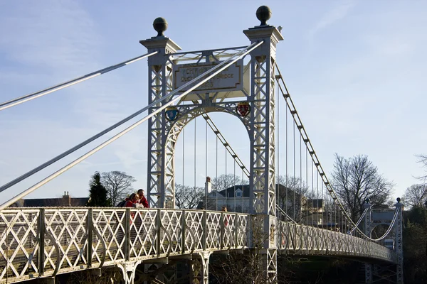 Queens Park Bridge - Chester - Reino Unido — Foto de Stock