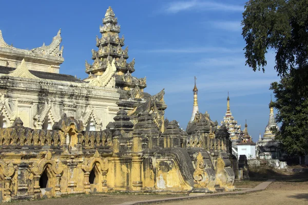 Bagaya Monastery - Innwa (Ava) - Myanmar (Burma) — Stock Photo, Image